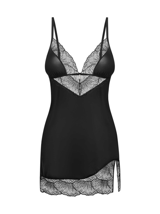 Lobellis nuisette et string - Noirs