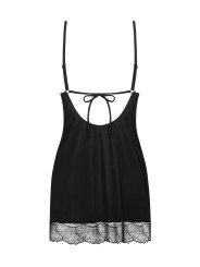 Lobellis nuisette et string - Noirs