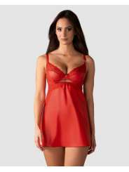 Aliosa nuisette et string - Rouges