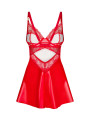 Aliosa nuisette et string - Rouges