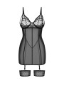 Nuites nuisette et string - Noirs