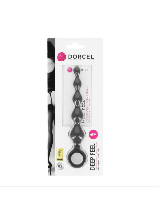 Chaîne Anale Dorcel Deep Feel - Noir