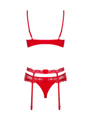 Heartina Ensemble 3 pcs - Rouge
