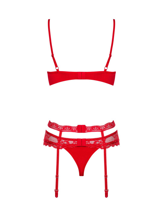Heartina Ensemble 3 pcs - Rouge