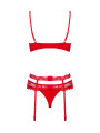 Heartina Ensemble 3 pcs - Rouge