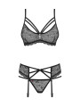 818-SEG-1 Ensemble 3 pcs - Noir