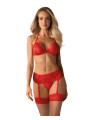 838-SEG-3 Ensemble 3 pcs - Rouge