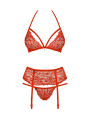 838-SEG-3 Ensemble 3 pcs - Rouge