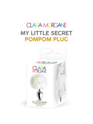 My little secret pompom plug - blanc