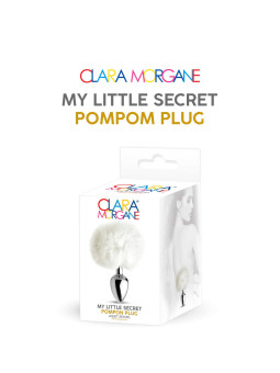 My little secret pompom plug - blanc