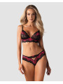 Tulia Ensemble 2 pcs - Noir et Fuchsia