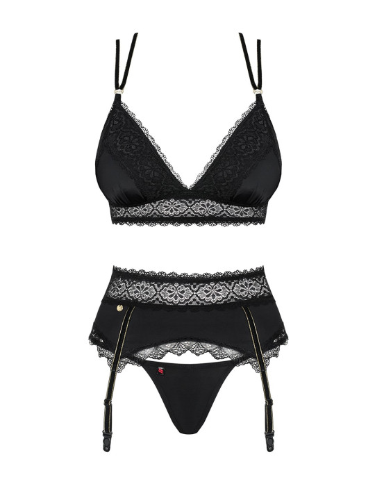 Lolitte Ensemble 3 pcs - Noir