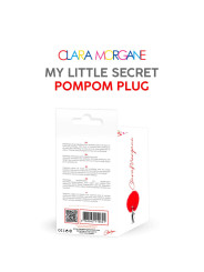 My little secret pompom plug - rouge