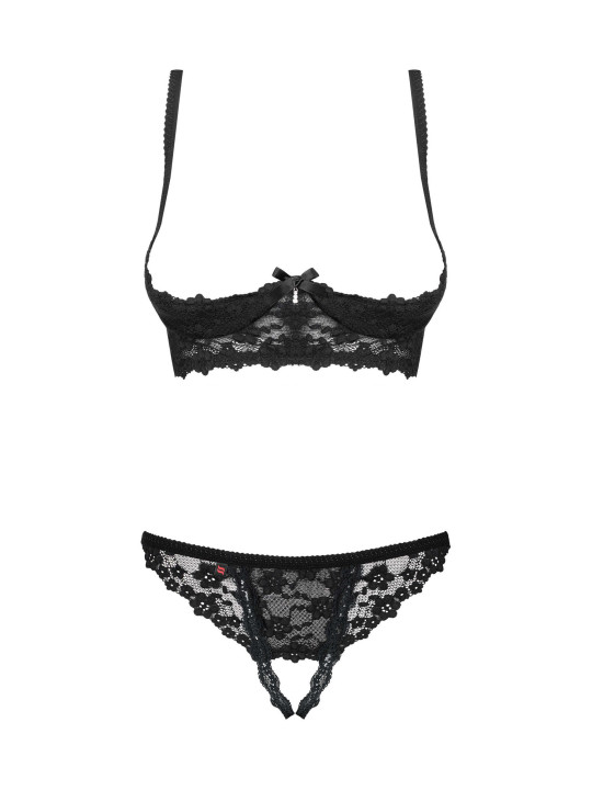 Letica Ensemble ouvert 2 pcs  - Noir