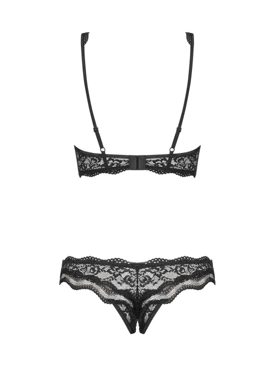Luvae Ensemble ouvert 2 pcs  - Noir