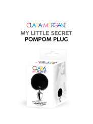 My little secret pompom plug - noir