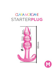 Starter plug Clara Morgane - Rose (M)