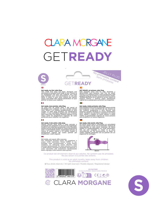 Get ready plug Clara Morgane - Violet (S)