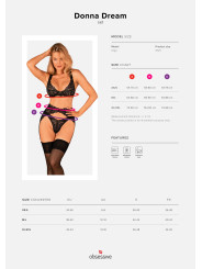 Donna Dream ensemble 3 pièces - Noir