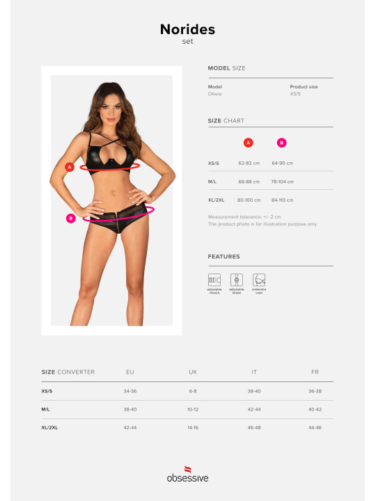 Norides ensemble 2 pièces - Noir