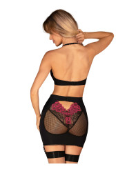 Rosenty ensemble Top et Jupe - Noir