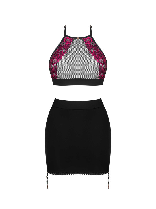 Rosenty ensemble Top et Jupe - Noir