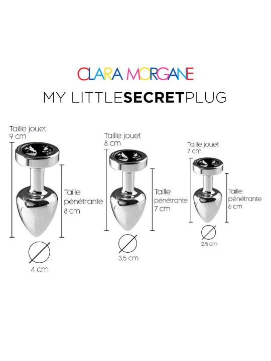 My little secret plug small - Noir