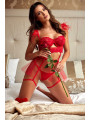 Isaura ensemble 2 pièces - Rouge