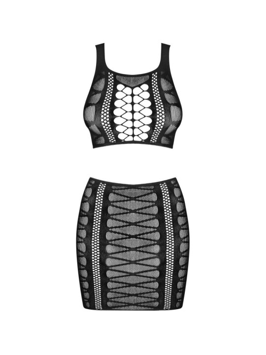 K102 Top et Jupe - Noir