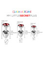 My little secret plug medium - Rouge