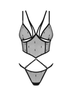 Anniverse special top et string - Noir