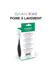 Poire à lavement Clara Morgane - Noir