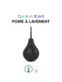 Poire à lavement Clara Morgane - Noir