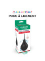 Poire à lavement Clara Morgane - Noir