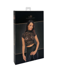 F303 Essence Top en dentelle avec col montant