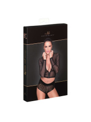 F220 Top en tulle zippé