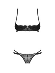 Nutris ensemble ouvert 2 pièces - Noir