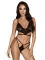 French Kiss 240 ensemble lingerie - noir