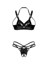 Keira Lise ensemble lingerie ouvert noir