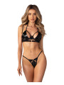 Keira Lise ensemble lingerie noir