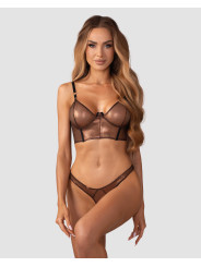 Soranna top et string ouvert