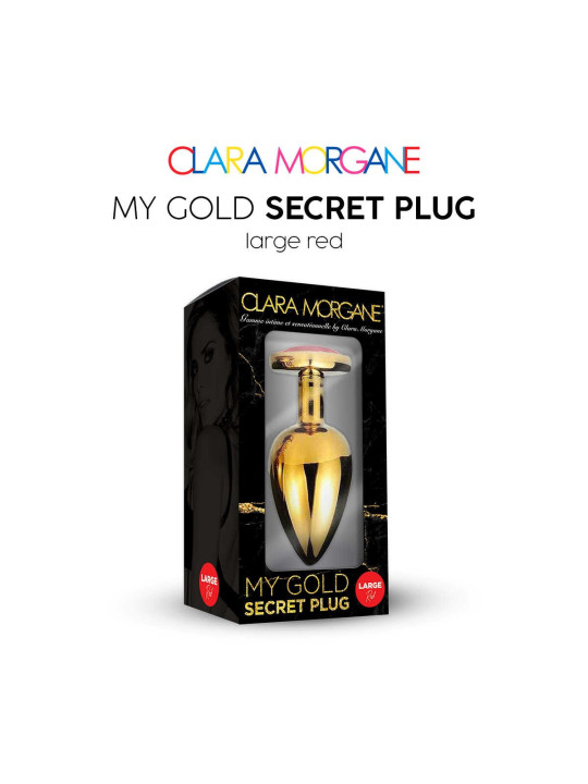 My Gold Secret Plug - Rouge