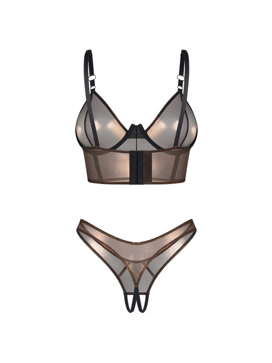 Soranna top et string ouvert