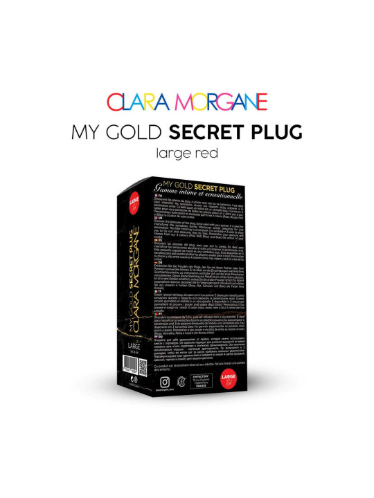 My Gold Secret Plug - Rouge