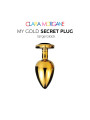 My Gold Secret Plug - Noir