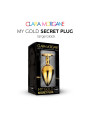 My Gold Secret Plug - Noir