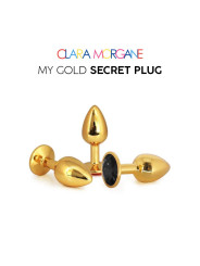 My Gold Secret Plug - Noir