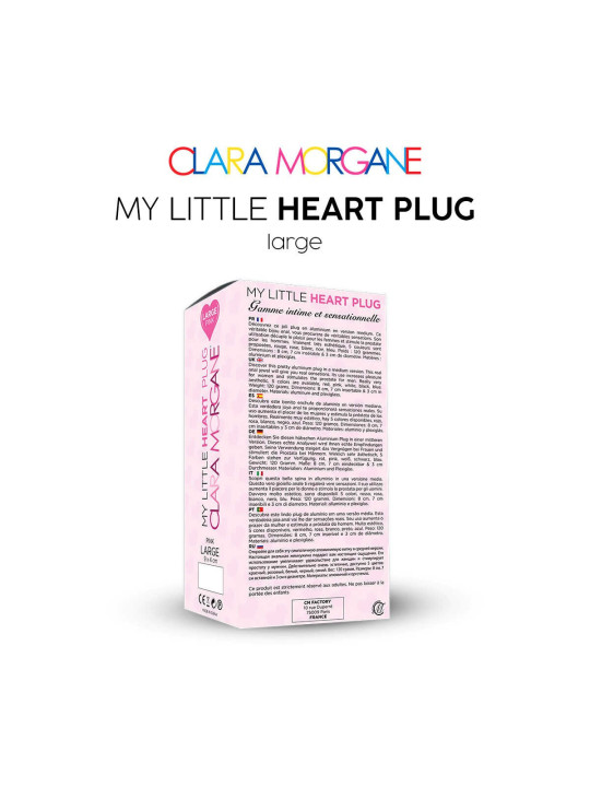 My little Heart Plug - Rose