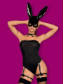 Bunny Costume 4 pcs - Noir