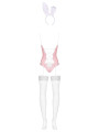 Bunny suit Costume Lapin 4 pcs rose